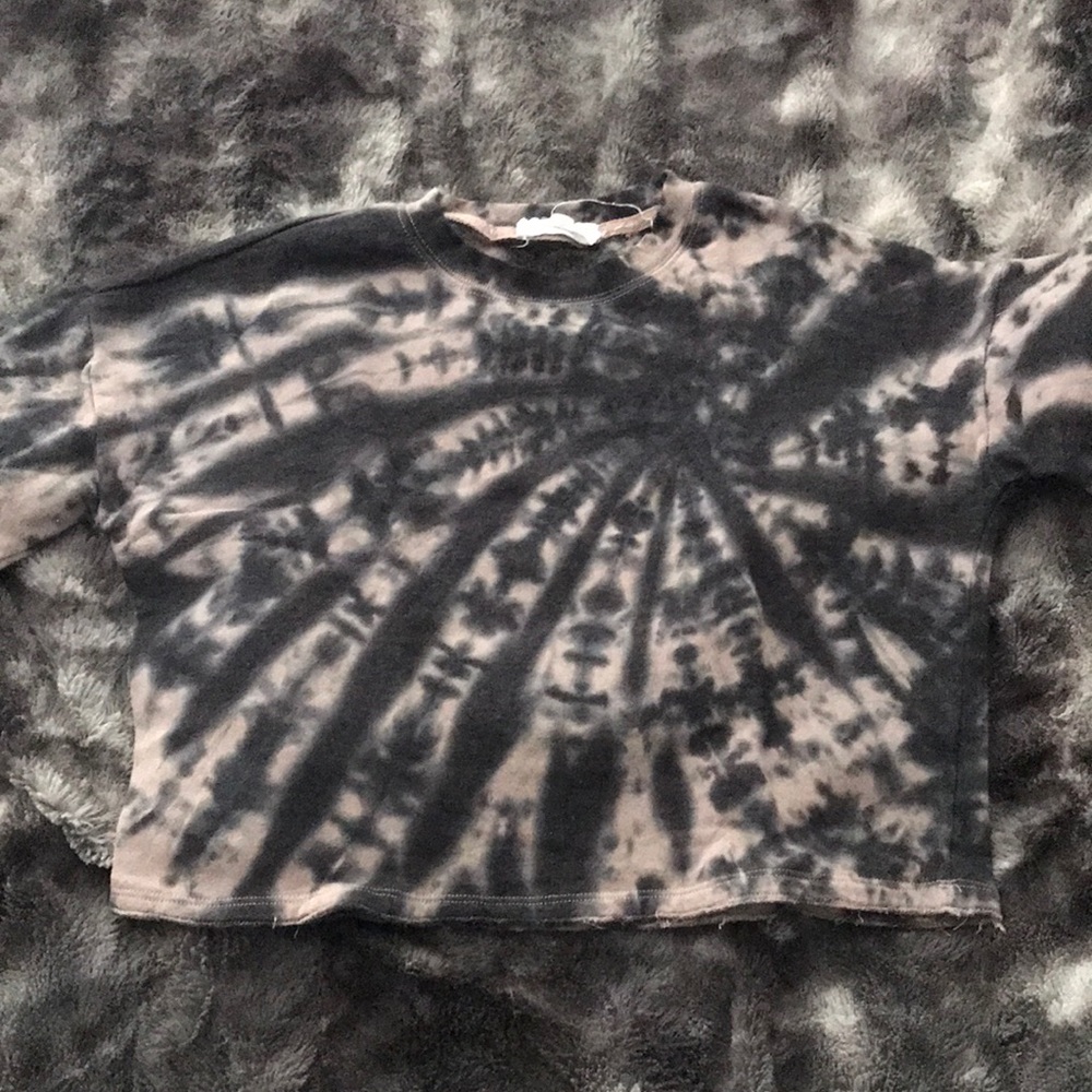 tie dye sweater